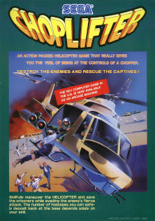 Choplifter promotional flyer