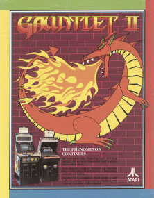 Gauntlet II promotional flyer