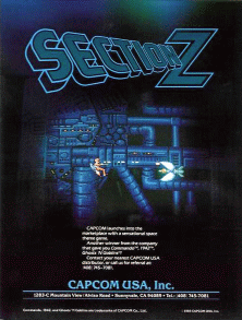 Section Z promotional flyer