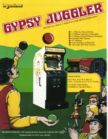 Gypsy Juggler promotional flyer