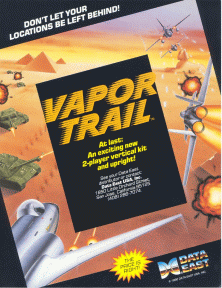 Vapor Trail promotional flyer