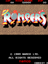 Rompers title screen