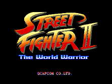 Street Fighter 2 title screen