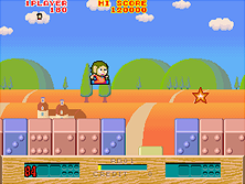 Alex Kidd gameplay screen shot