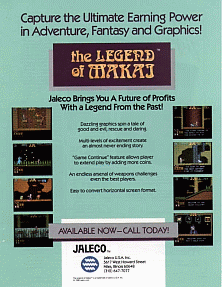 Legend of Makai promotional flyer