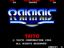 Raimais title screen