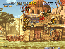 Metal Slug 2 gameplay screen shot