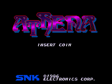 Athena title screen