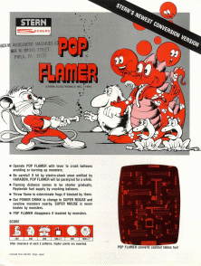 Pop Flamer promotional flyer