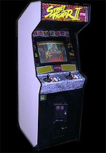 Street Fighter 2 cabinet photo
