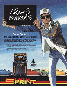 Super Sprint promotional flyer