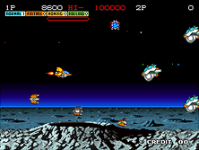 Andro Dunos gameplay screen shot