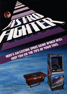Astro Fighter promotional flyer