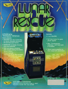 Lunar Rescue promotional flyer