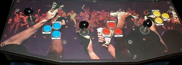 Pit Fighter control panel